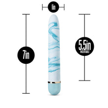 The Collection Blueberry Haze Slimline Vibrator Blue