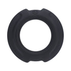 OptiMALE FlexiSteel Silicone, Metal Core Cock Ring 35 mm Black