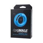 OptiMALE FlexiSteel Silicone, Metal Core Cock Ring 35 mm Blue