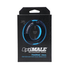 OptiMALE FlexiSteel Silicone, Metal Core Cock Ring 43 mm Black