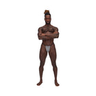 Male Power Sexagon Posing Strap Gray O/S