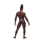 Male Power Sexagon Micro V Thong Royal S/M