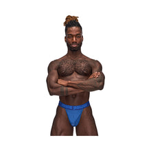 Male Power Sexagon Micro V Thong Royal L/XL