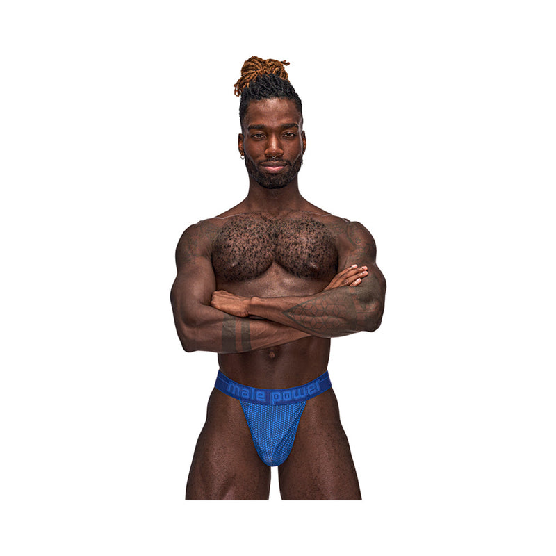 Male Power Sexagon Micro V Thong Royal L/XL