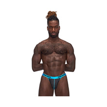 Male Power Casanova Uplift Thong Black S/M