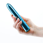 Chroma Rechargeable Vibe 7 in. Teal