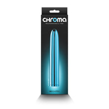 Chroma Rechargeable Vibe 7 in. Teal