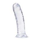 B Yours Plus Roar n'' Ride 8 in. Dildo Clear