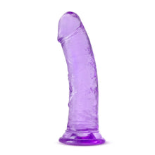 B Yours Plus Roar n'' Ride 8 in. Dildo Purple