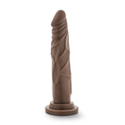Dr. Skin Silicone Dr. Carter Realistic 7 in. Posable Dildo Brown