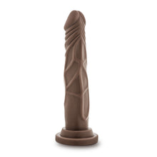 Dr. Skin Silicone Dr. Carter Realistic 7 in. Posable Dildo Brown