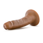 Dr. Skin Silicone Dr. Lucas Realistic 5 in. Posable Dildo Tan