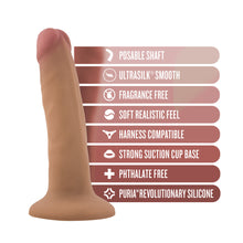 Dr. Skin Silicone Dr. Lucas 5.5 in. Posable Dildo Tan