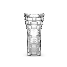 M for Men All Nighter Glow in the Dark Textured Stroker Clear