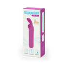 Happy Rabbit Rechargeable Silicone Bullet Vibrator With Ears Purple