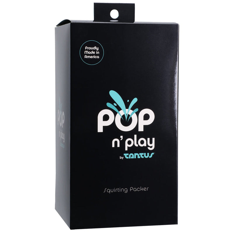 Tantus POP n'' Play Squirting Packer Espresso