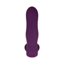 Gender X Velvet Hammer Rechargeable Remote-Controlled Thumping Thrusting Dual Stimulator Purple