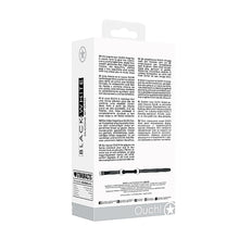 Ouch! Black & White Silicone Bit Gag With Adjustable Bonded Leather Straps Black