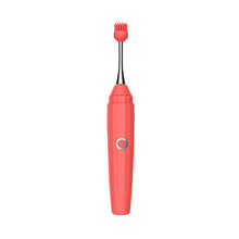 Luv Inc Op10 Orgasm Pen Rechargeable Pinpoint Vibrator with 3 Attachments Coral