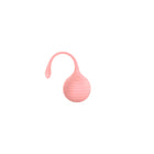 Luv Inc Kg88 Kegel Balls Ribbed Silicone 2-Piece Set Light Pink
