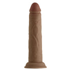 Shaft Model J: 8.5 in. Dual Density Silicone Dildo Oak