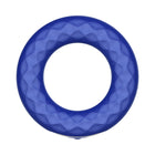 Forto F-15 Rechargeable Silicone Vibrating Cockring Blue