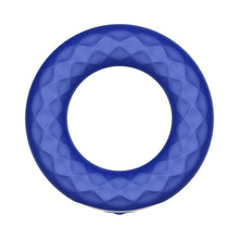 Forto F-15 Rechargeable Silicone Vibrating Cockring Blue