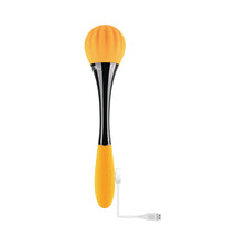 Gender X Sunflower Rechargeable Dual-Ended Silicone Wand Vibrator Yellow