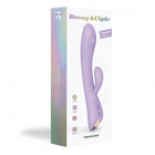 Love to Love Bunny & Clyde Rechargeable Tapping Rabbit Silicone Vibrator Viva Mauve