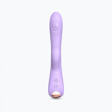 Love to Love Bunny & Clyde Rechargeable Tapping Rabbit Silicone Vibrator Viva Mauve