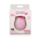 Curve Toys Gossip Cum Into Bloom Rechargeable Silicone Clitoral Stimulator Rose Dream Swirl