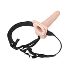 Erection Assistant Hollow Strap-On Vibrating 6 in. White