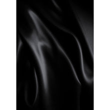 Ouch! Black & White Satin Bondage Tie Black