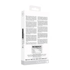 Ouch! Black & White Satin Eye Mask Blindfold Black