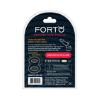Forto F-22 Liquid Silicone Cock & Ball D-Ring Small Glow