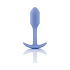 B-Vibe Snug Plug 1 Weighted Silicone Anal Plug Violet