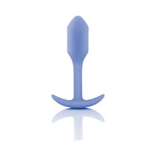 B-Vibe Snug Plug 1 Weighted Silicone Anal Plug Violet