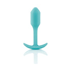 b-Vibe Snug Plug 1 Weighted Silicone Anal Plug Mint