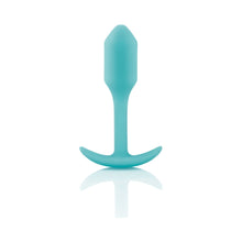 b-Vibe Snug Plug 1 Weighted Silicone Anal Plug Mint