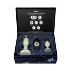 b-Vibe Limited Edition 10-Piece Asstronaut Glow-in-the-Dark Butt Play Set