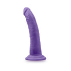 Au Naturel Bold Jack 7 in. Posable Dual Density Dildo Purple