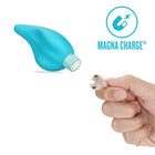 Blush Gaia Eco Caress Bullet Vibrator and Sleeve Aqua
