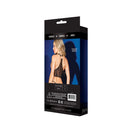 Black Label Harness with Adjustable Choker Black/Rose Gold OS Hanging