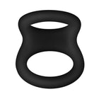 Forto F-22 Liquid Silicone Cock & Ball D-Ring Medium Black