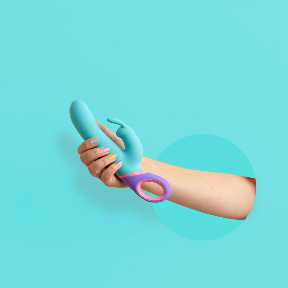 PMV20 MetaÂ Rabbit Vibrator Silicone Teal