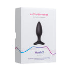 Lovense Hush 2 Bluetooth Remote-Controlled Vibrating Butt Plug Small 1.5 in.