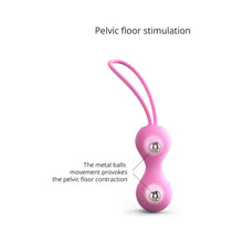 Love to Love Joia Silicone Kegel Balls Pink Passion