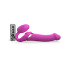 Strap-On-Me Multi Orgasm Bendable Strapless Strap-On Fuchsia Large