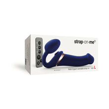 Strap-On-Me Multi Orgasm Bendable Strapless Strap-On Night Blue Large