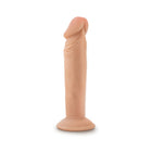 Dr. Skin Plus Realistic 6 in. Triple Density Posable Dildo Beige